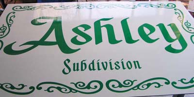 ashley subdivision