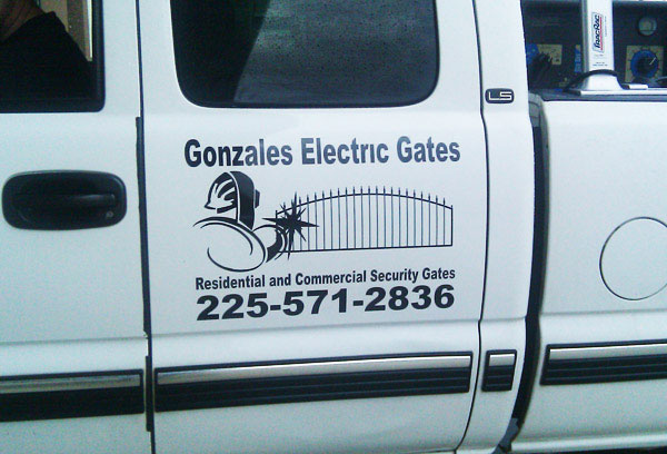 truck lettering