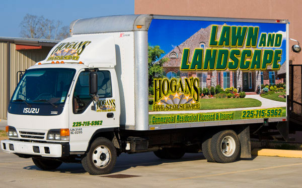 Hogans box van wrap