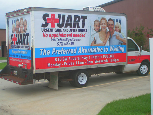 Vehicle Wrap box van