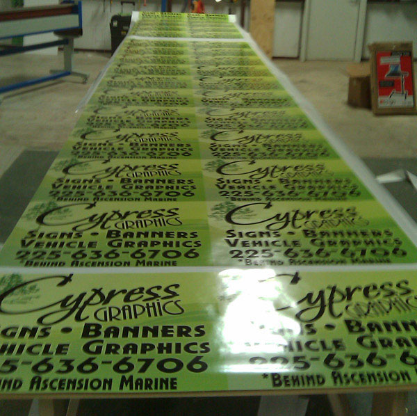 Cypress Graphics Yard signs