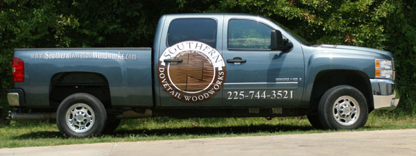 dovetail truck wrap